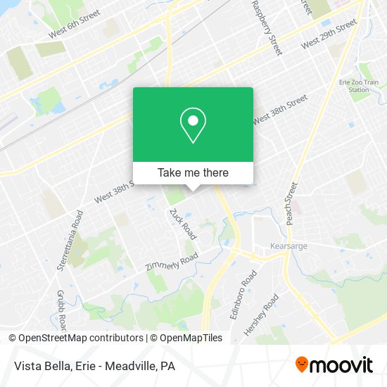 Mapa de Vista Bella