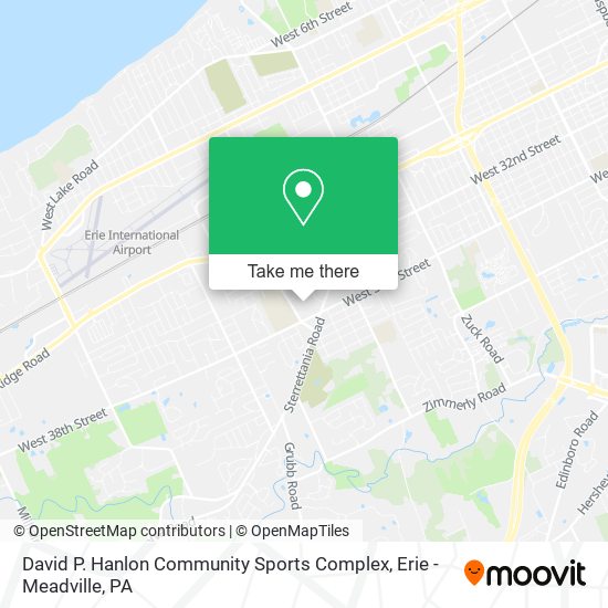Mapa de David P. Hanlon Community Sports Complex
