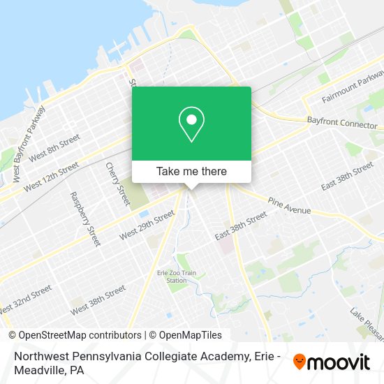 Northwest Pennsylvania Collegiate Academy map