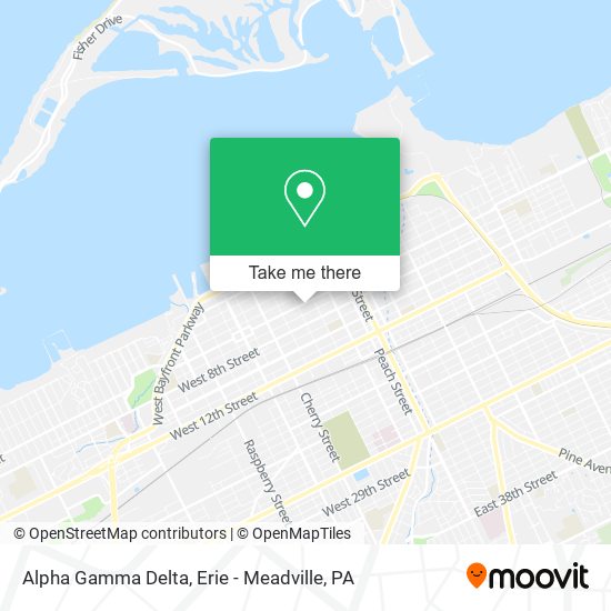 Alpha Gamma Delta map