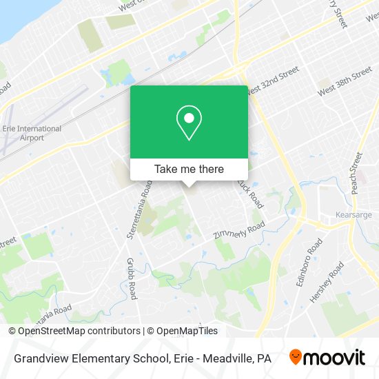 Grandview Elementary School map
