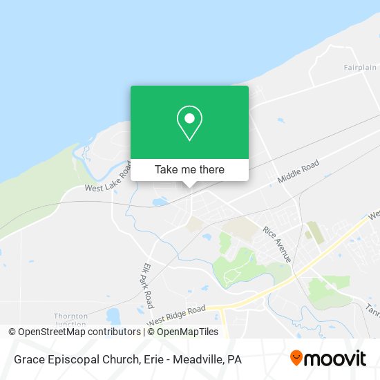 Grace Episcopal Church map