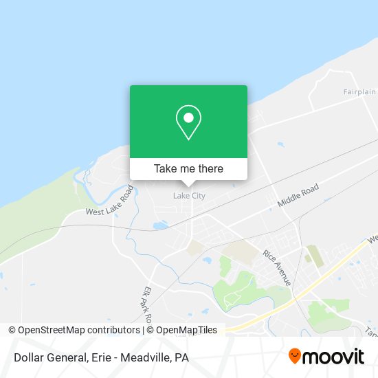 Dollar General map