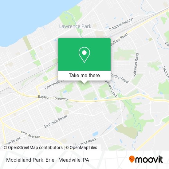 Mapa de Mcclelland Park
