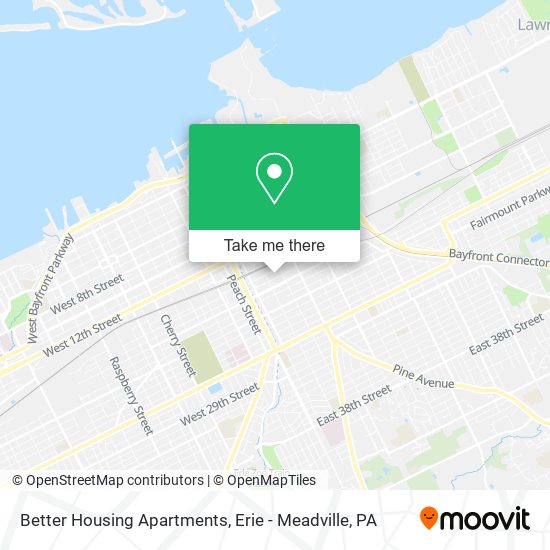 Mapa de Better Housing Apartments