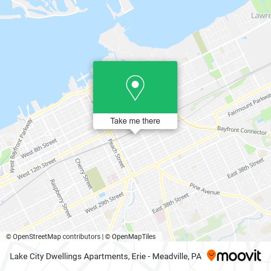 Mapa de Lake City Dwellings Apartments