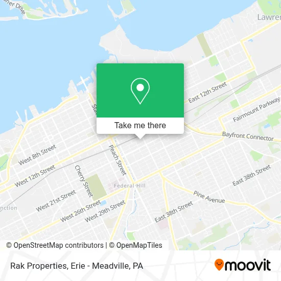 Rak Properties map