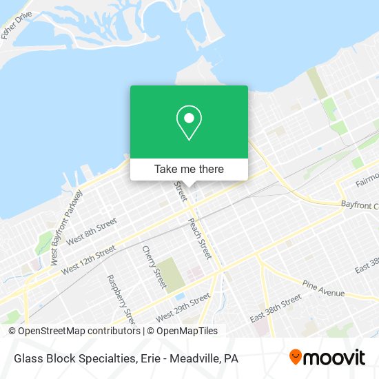 Glass Block Specialties map