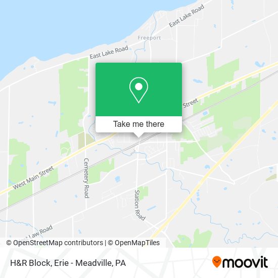 H&R Block map