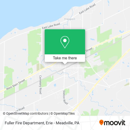 Mapa de Fuller Fire Department