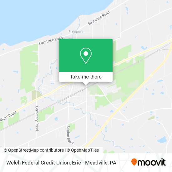 Welch Federal Credit Union map