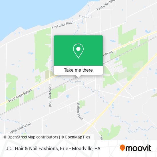 J.C. Hair & Nail Fashions map