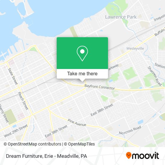 Dream Furniture map