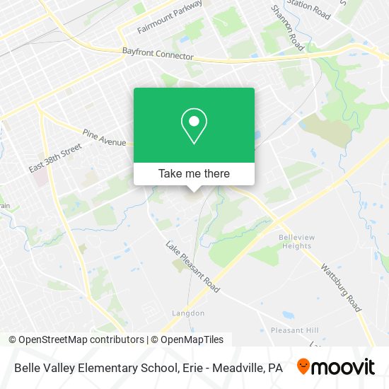 Belle Valley Elementary School map