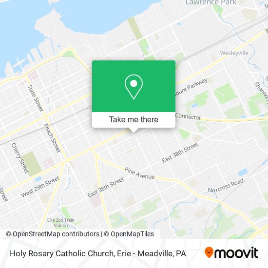 Holy Rosary Catholic Church map
