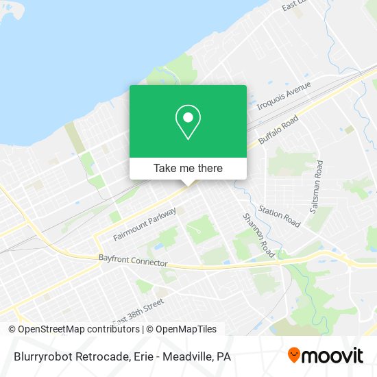 Blurryrobot Retrocade map