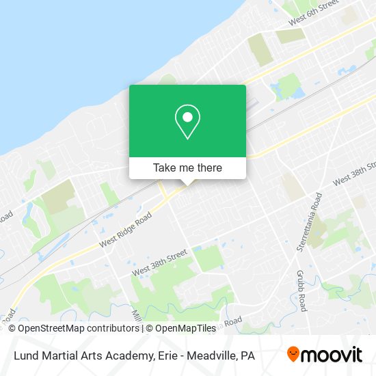 Lund Martial Arts Academy map