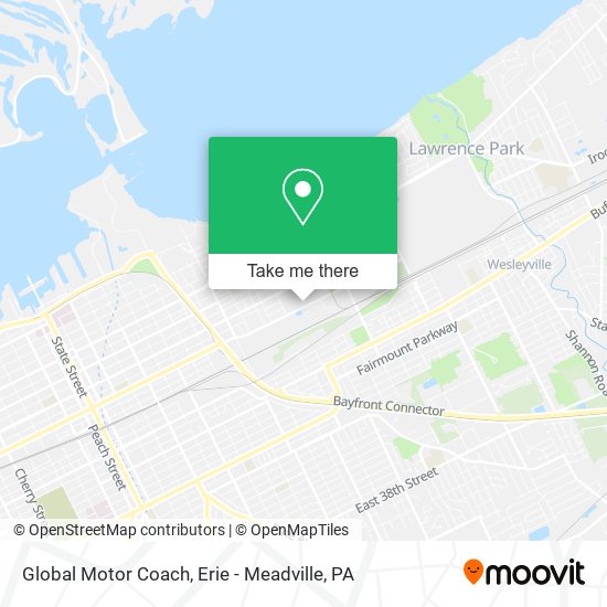 Global Motor Coach map