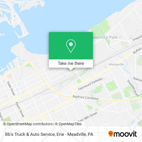Bb's Truck & Auto Service map