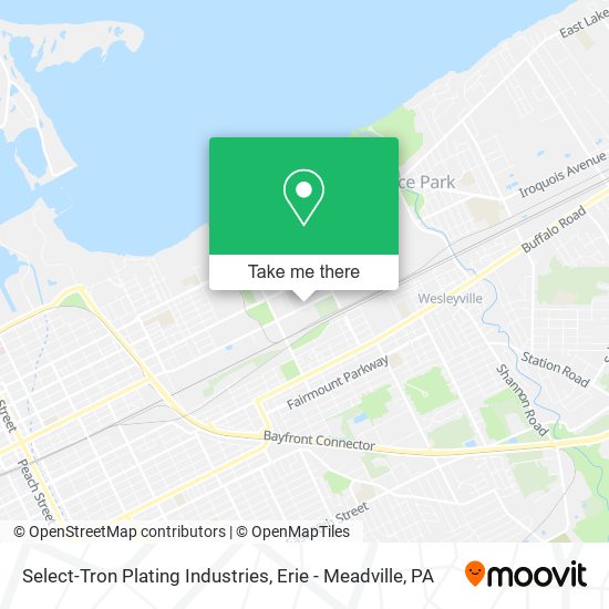 Select-Tron Plating Industries map