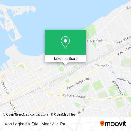 Mapa de Xpo Logistics