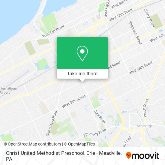 Mapa de Christ United Methodist Preschool