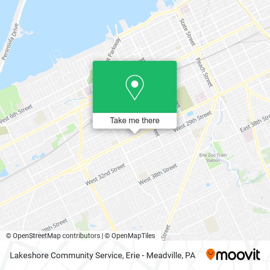 Mapa de Lakeshore Community Service