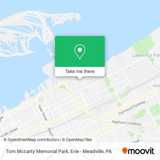Tom Mccarty Memorial Park map