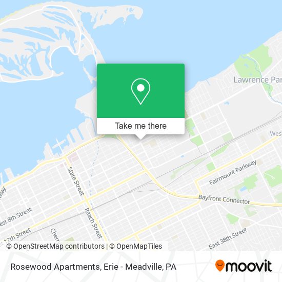 Mapa de Rosewood Apartments