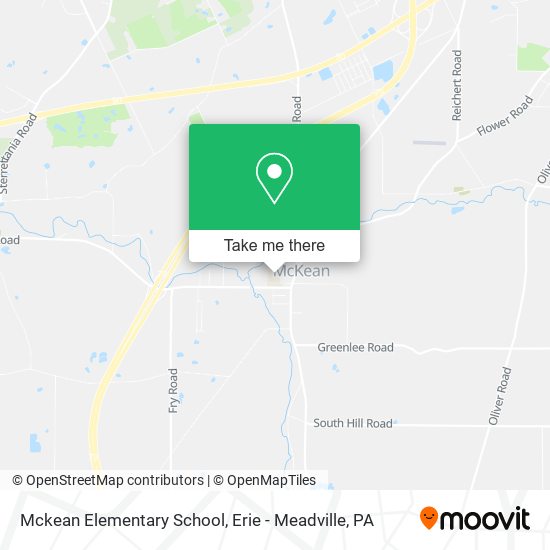 Mapa de Mckean Elementary School