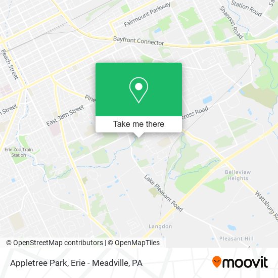 Appletree Park map
