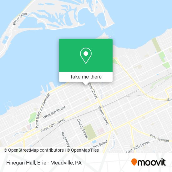Mapa de Finegan Hall
