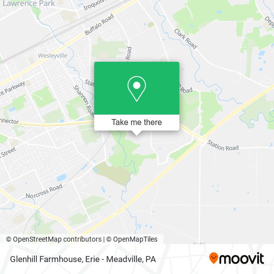 Glenhill Farmhouse map