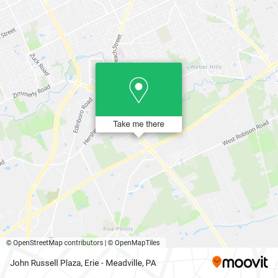 Mapa de John Russell Plaza