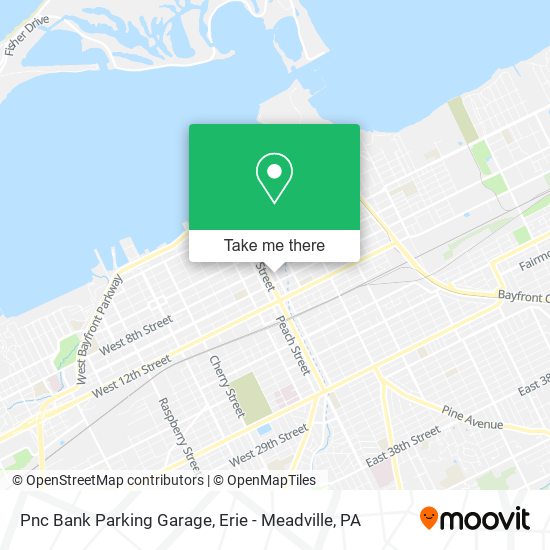 Pnc Bank Parking Garage map