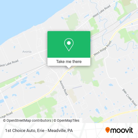 1st Choice Auto map
