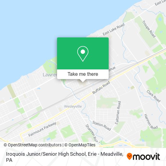 Mapa de Iroquois Junior / Senior High School