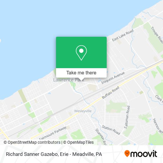 Richard Sanner Gazebo map
