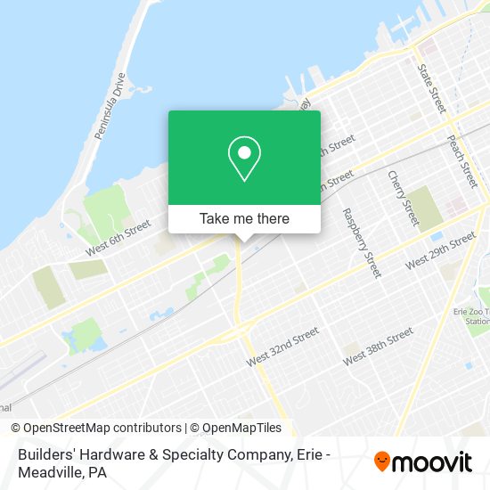 Builders' Hardware & Specialty Company map