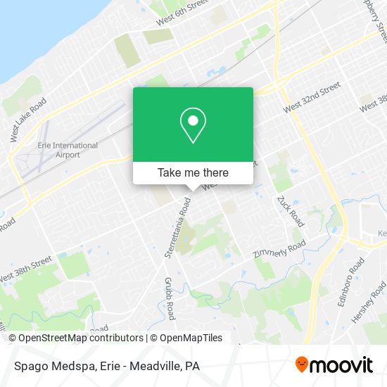 Spago Medspa map