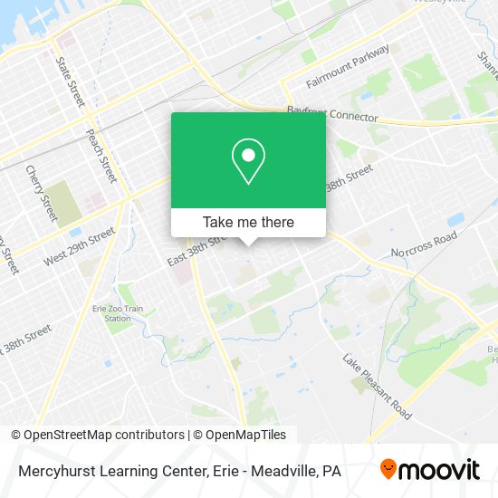 Mercyhurst Learning Center map