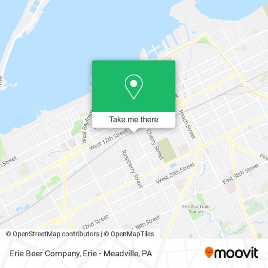 Erie Beer Company map