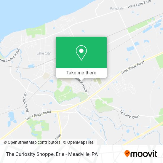 The Curiosity Shoppe map