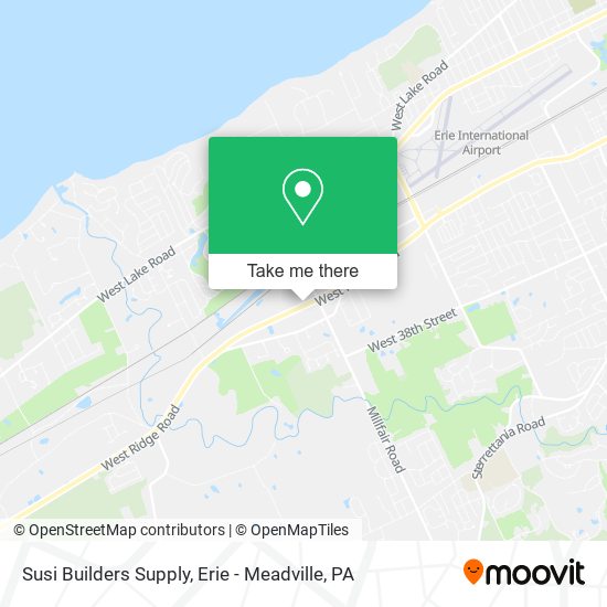 Susi Builders Supply map
