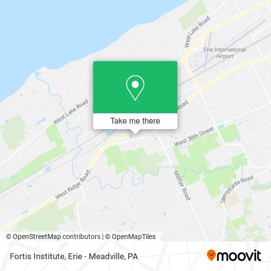 Mapa de Fortis Institute