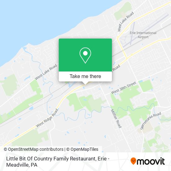 Mapa de Little Bit Of Country Family Restaurant