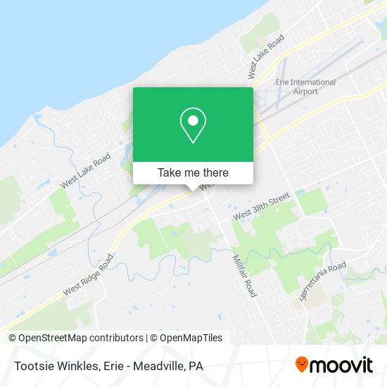 Tootsie Winkles map