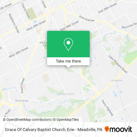 Grace Of Calvary Baptist Church map