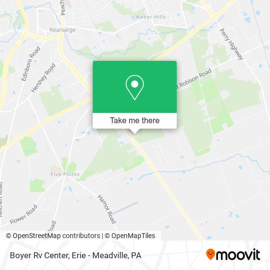 Boyer Rv Center map