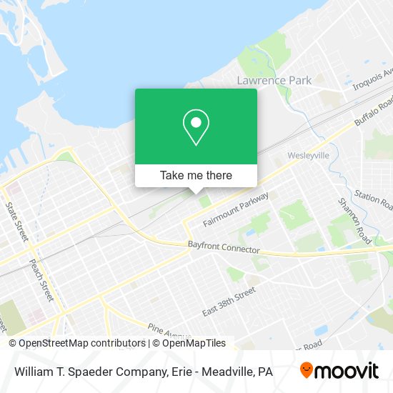 Mapa de William T. Spaeder Company